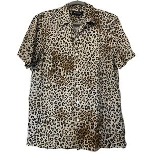 Pacsun Men’s Leopard Print Shirt